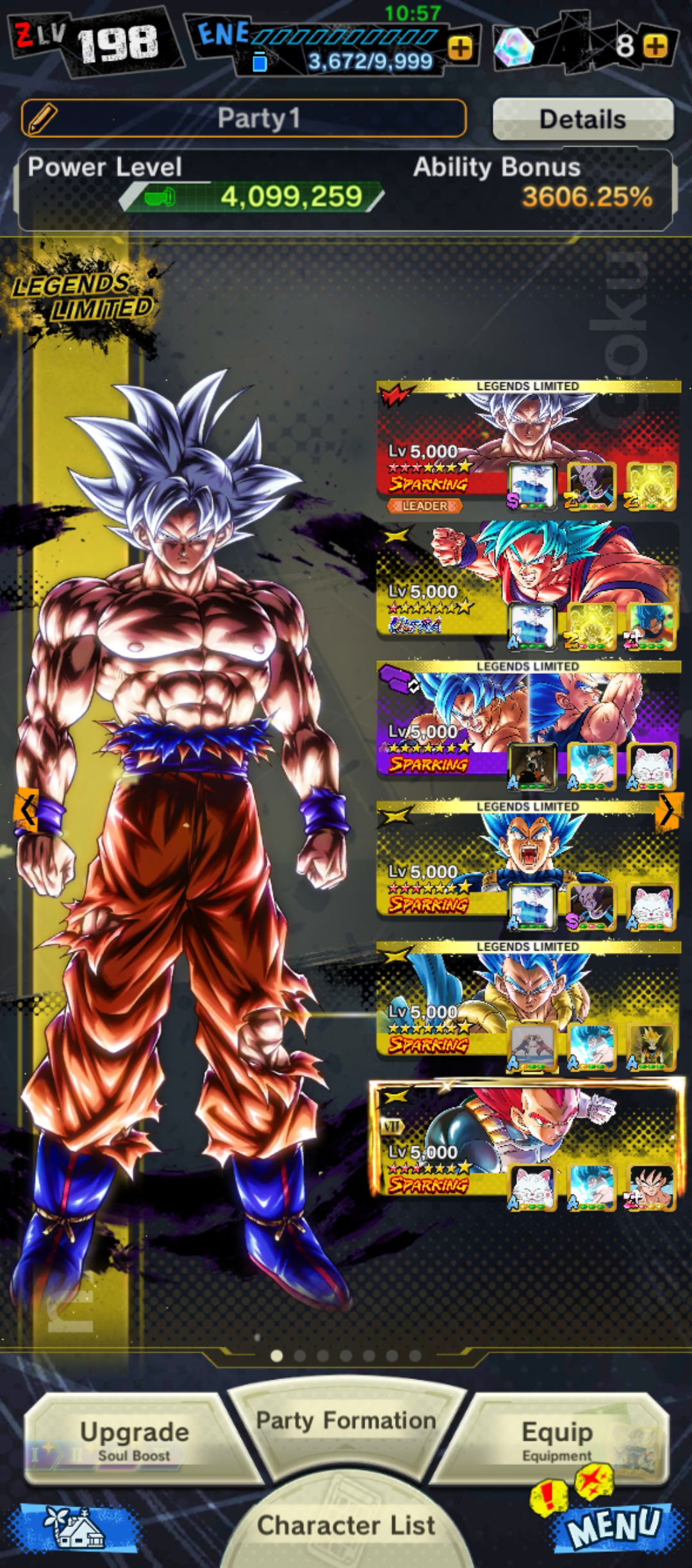 Strong account 14* ultra gogeta, 12* ultra goku black etc - EpicNPC