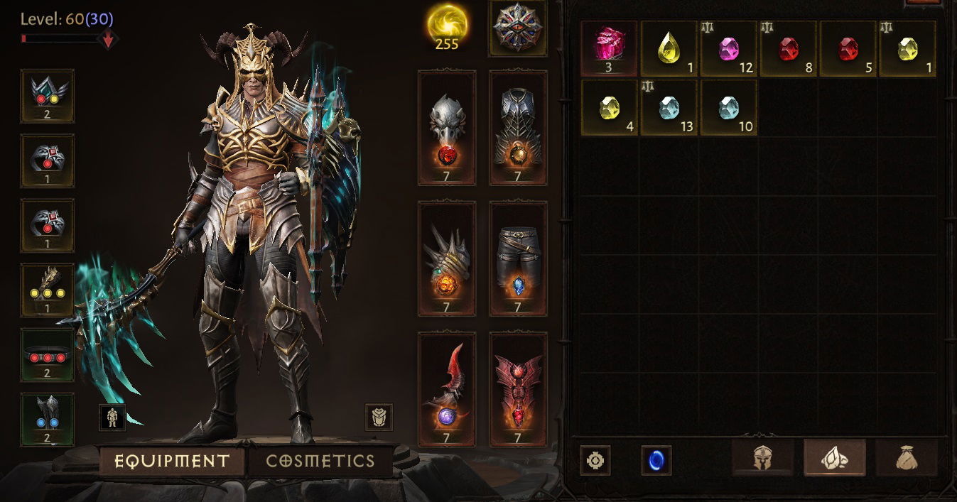 Diablo Immortal Blood Knight build guide