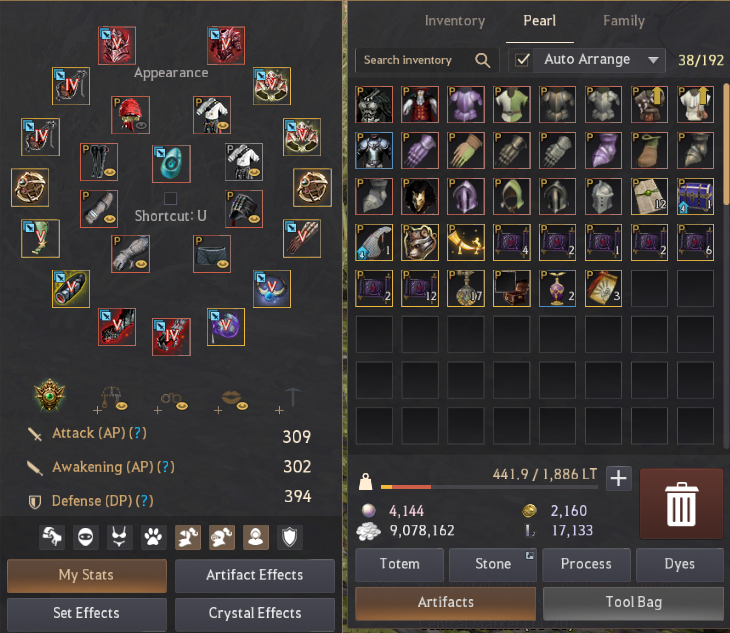 Black desert deals wizard gear