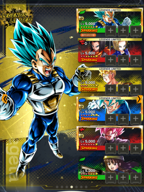 SOLD - Unlinked New LF Goku SSJ3/Vegeta SSJ2 8☆ + 20k crystals for $16 -  EpicNPC