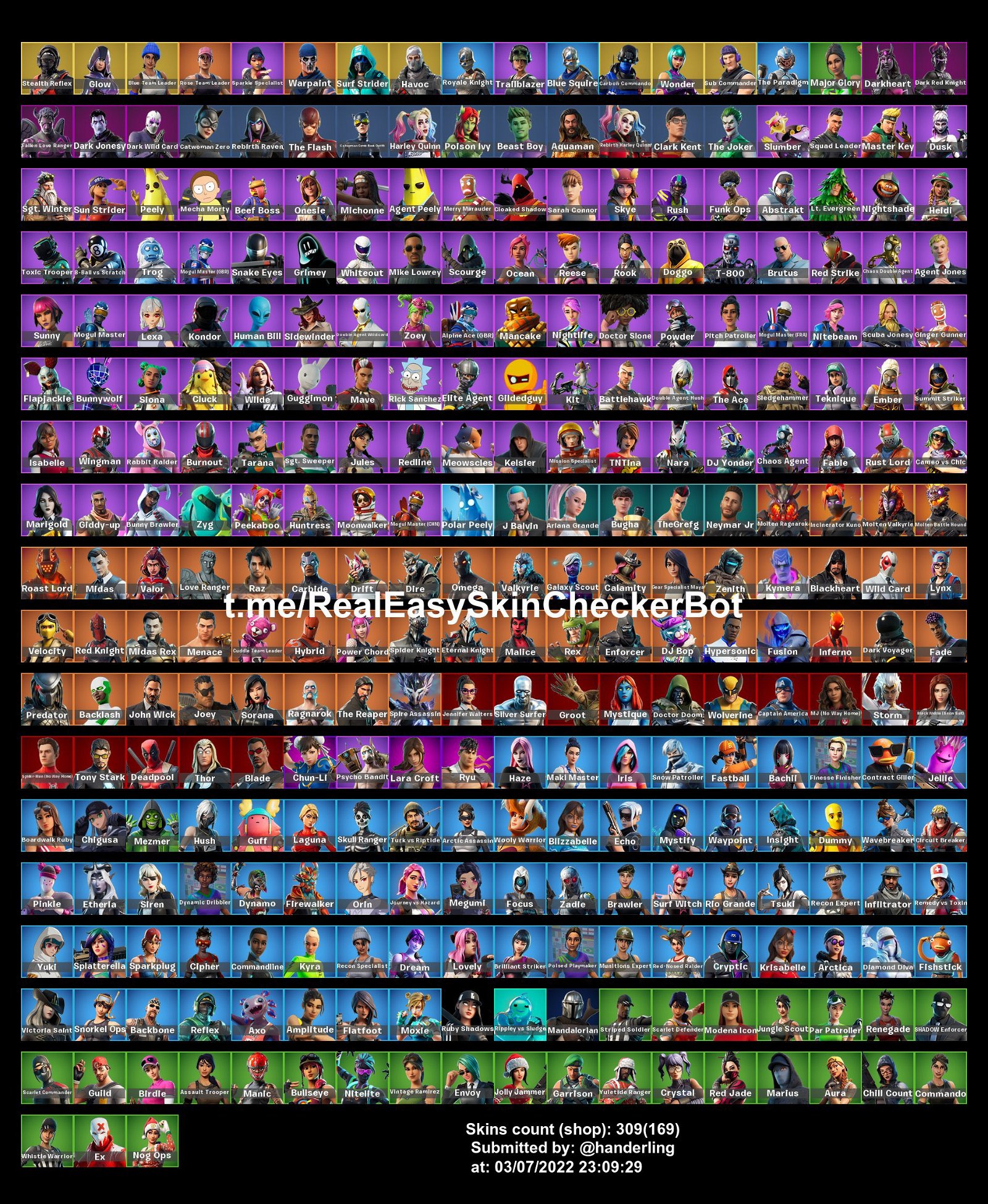 Selling - Fortnite tryhards dream account 300 SKINS exclusives EpicNPC