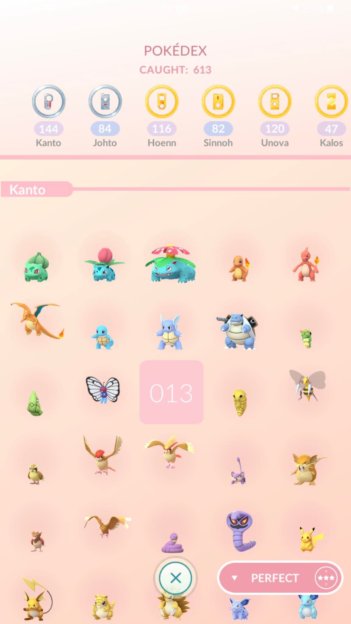 Selling - Pokemon go account level 30 with pokedex almost full - EpicNPC