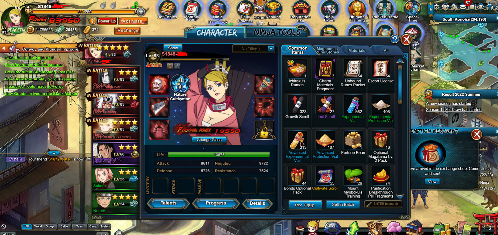 Naruto online account for sale (Full acces) - EpicNPC