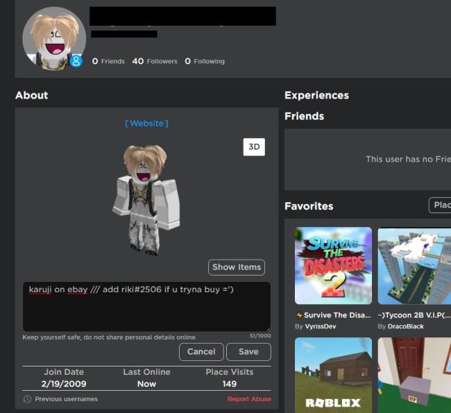 roblox epic face for sale