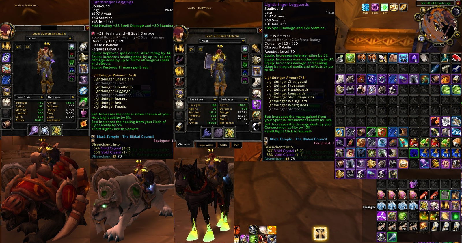 Selling - Prot/Holy Paladin, Mage, full A4 Rogue - EpicNPC