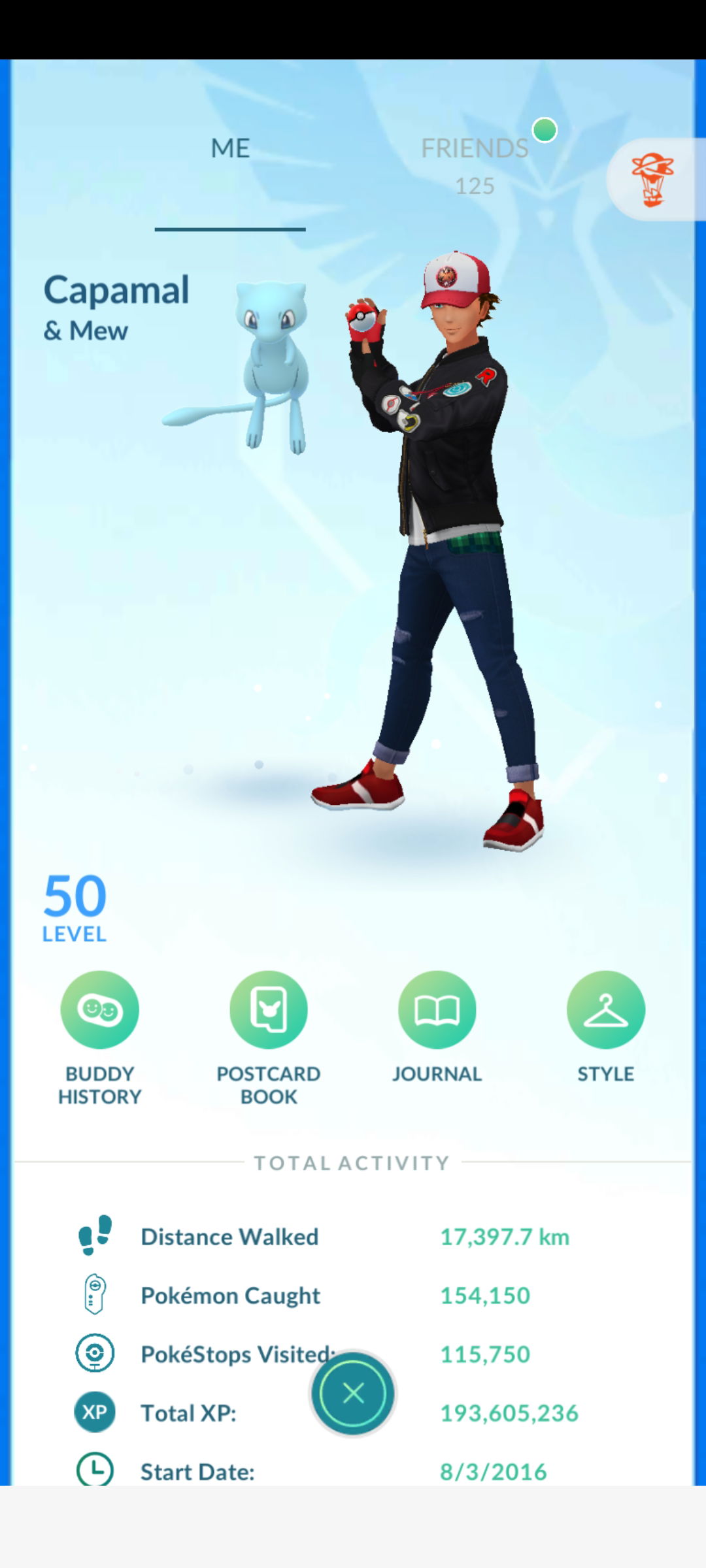 SOLD - Pokemon Go Level 50 Account - EpicNPC