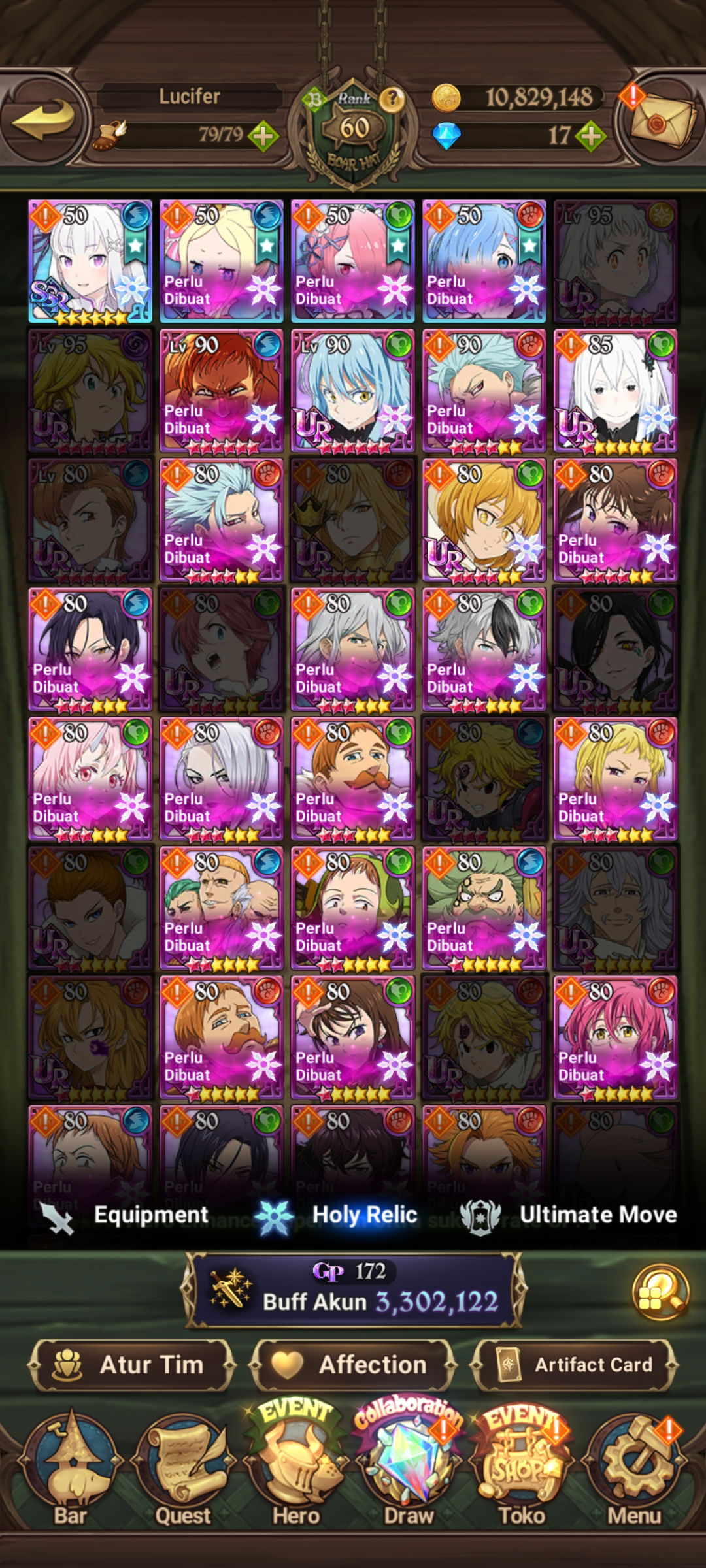 SOLD - [Global] Fest Rezero Rimu Tm Eli gowt | ready farm gems | cc3.3m ...