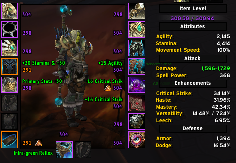 SOLD - Hunter all specs (300 ilvl equipped pve gear) | Ready for Mythic ...