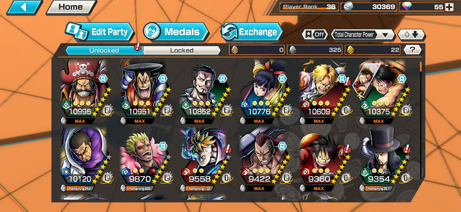 SOLD - Selling❗ One Piece Bounty Rush Account 2 Extreme (Roger Max and  Oden Max) - EpicNPC