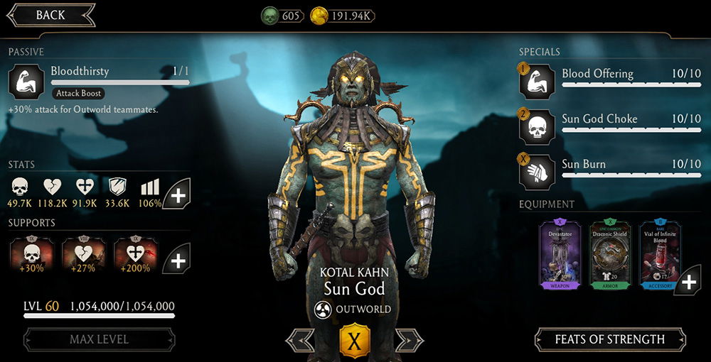 Mortal Kombat Mobile lvl 60 With 87 Characters - 5 Diamond Cards - 89 ...