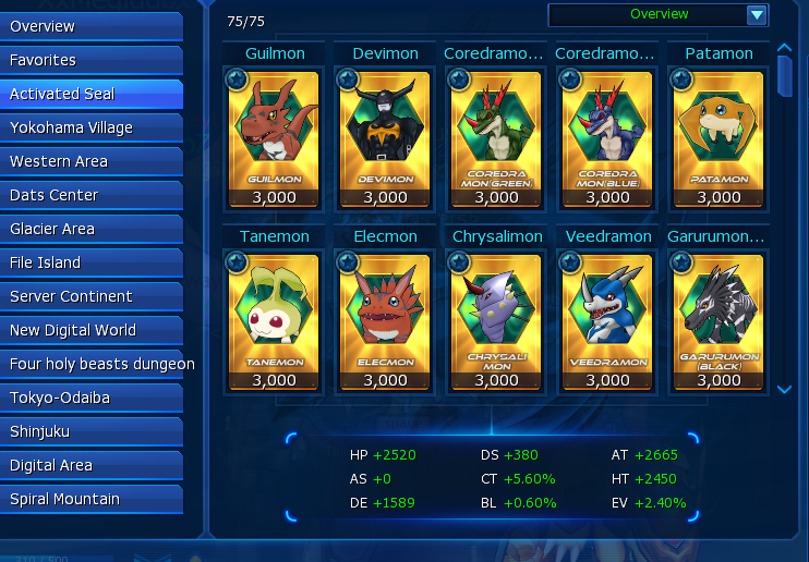 AOA, OX, zwart d, alter b (2x) etc. endgame Account Leviamon - EpicNPC