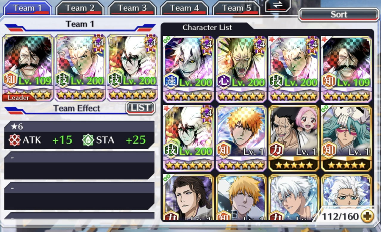 Selling Bleach brave souls account 8 EpicNPC