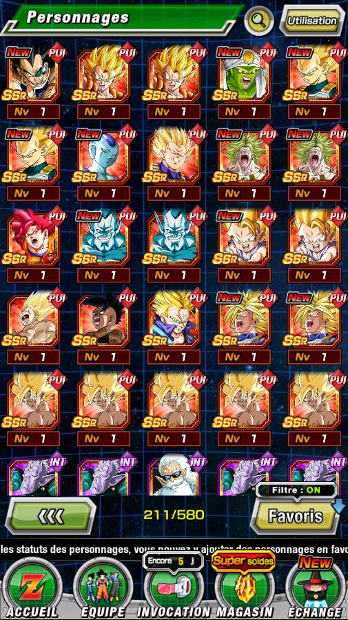 Selling Fresh Int Vegito Lr Agl Gogeta Blue Phy Broly