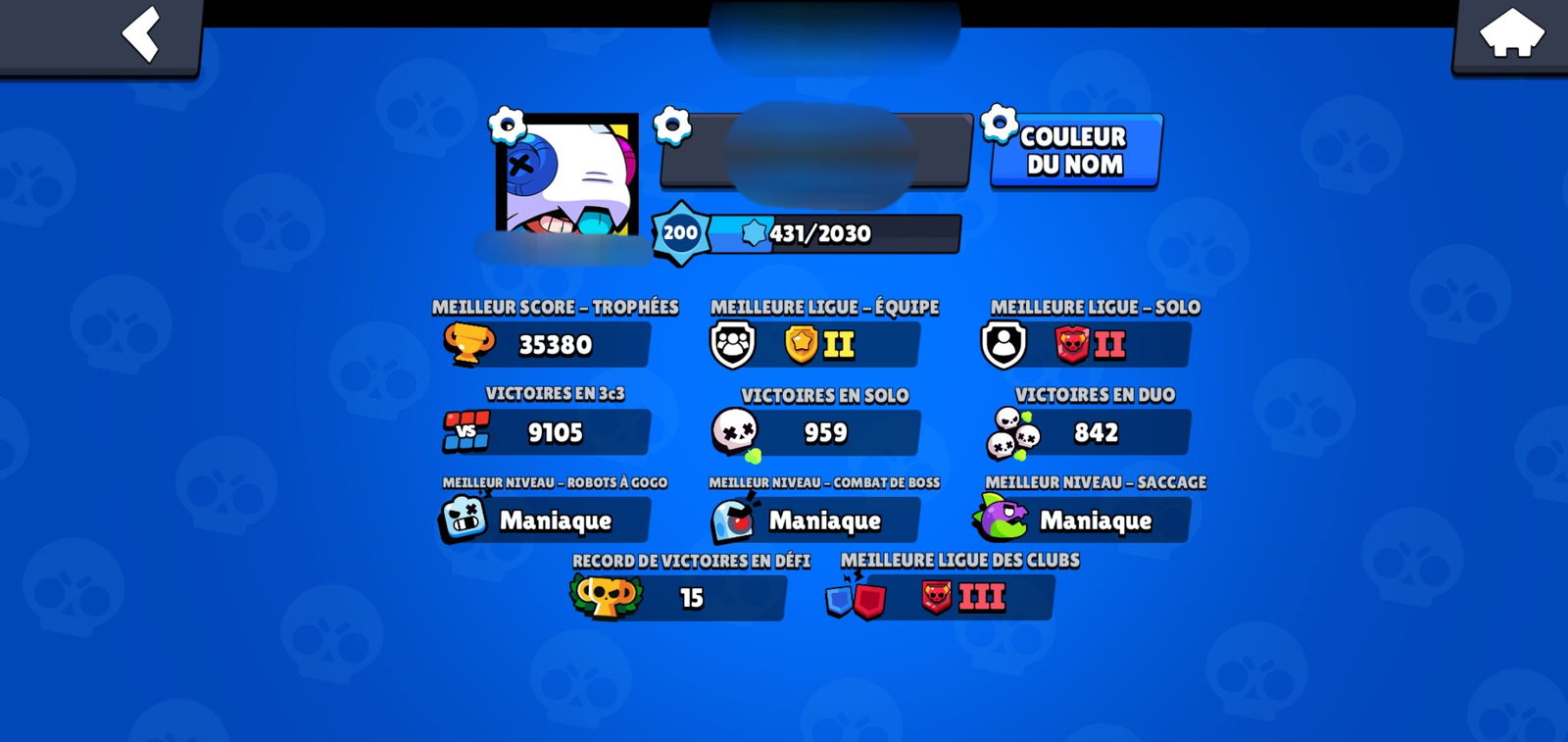 Selling - Brawl Stars 35k Account , 9k 3v3 , Lvl 200 , 4 Power11 , 1 ...