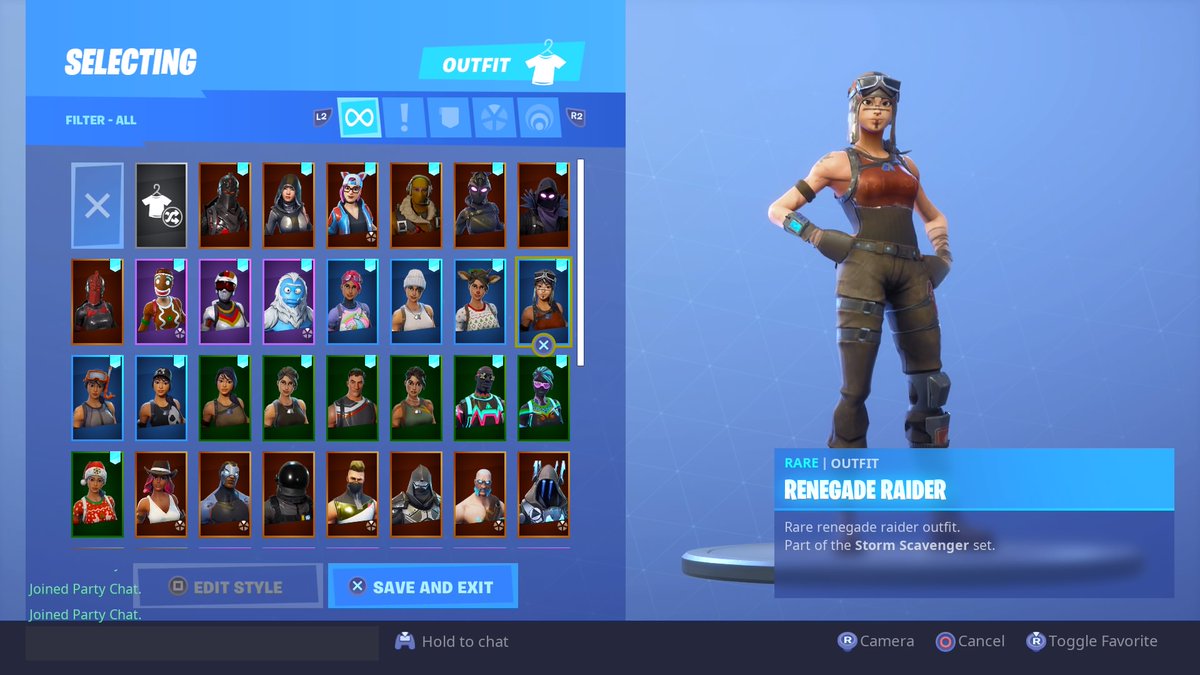 Selling Renegade Raider W/ Raiders Revenge 400+ Wins - EpicNPC