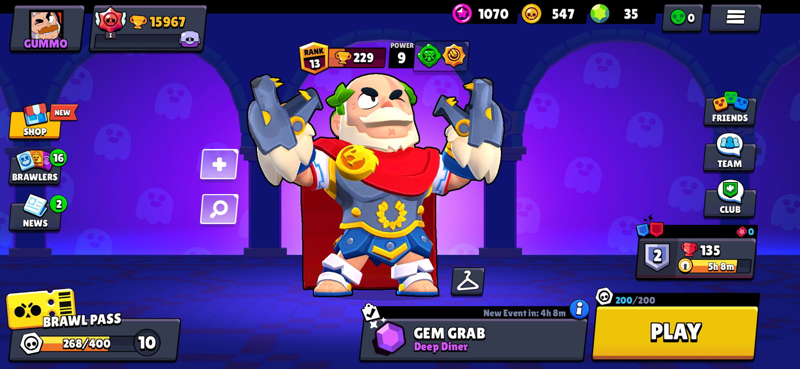 Selling - Brawl Stars 91lvl ; Club President in legendary 1 - EpicNPC