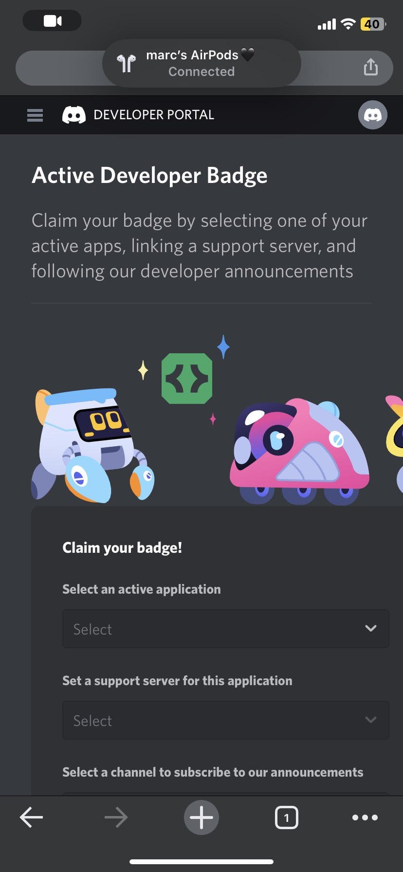 Discord Active Developer Badge Pin for Sale by Code Station