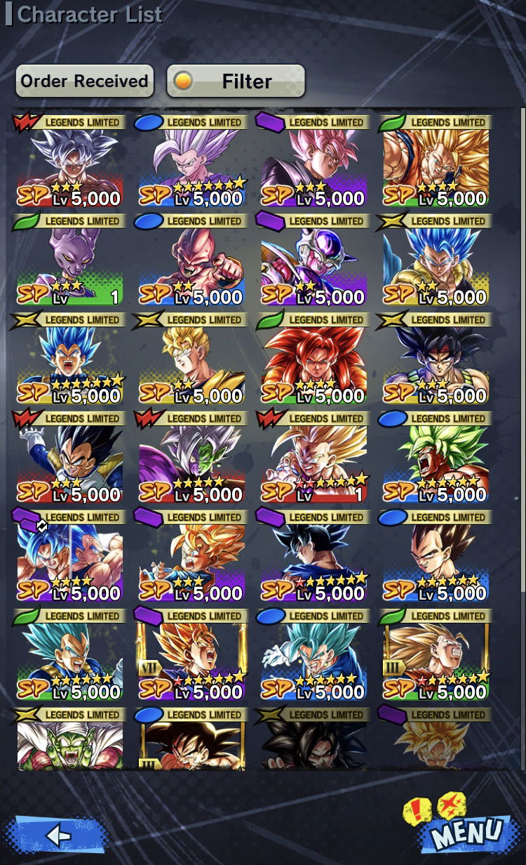 SOLD - Unlinked New LF Goku SSJ3/Vegeta SSJ2 8☆ + 20k crystals for $16 -  EpicNPC