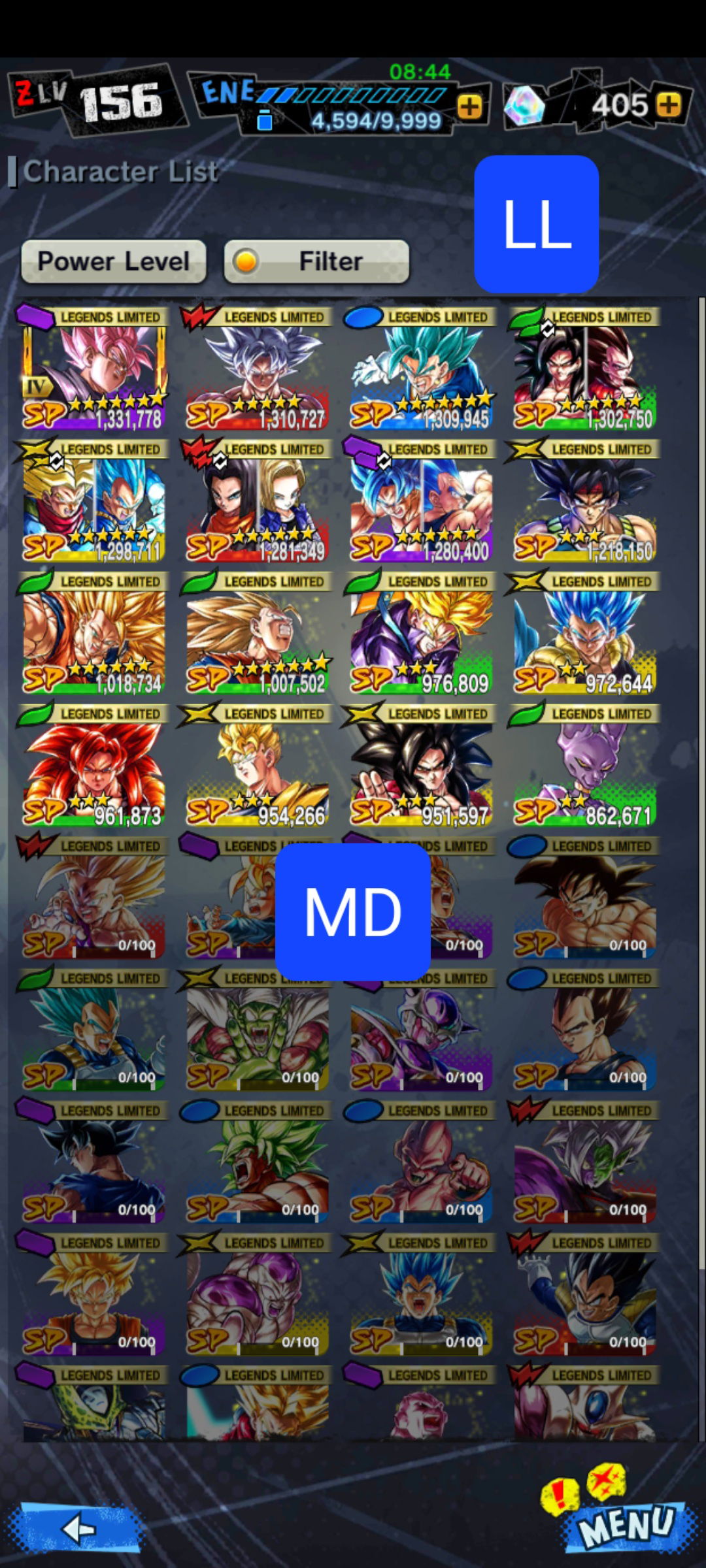 SOLD - 30$ 4 UL inc new UL ssgss gogeta, 16 LL new goku-veg ss4, new ...