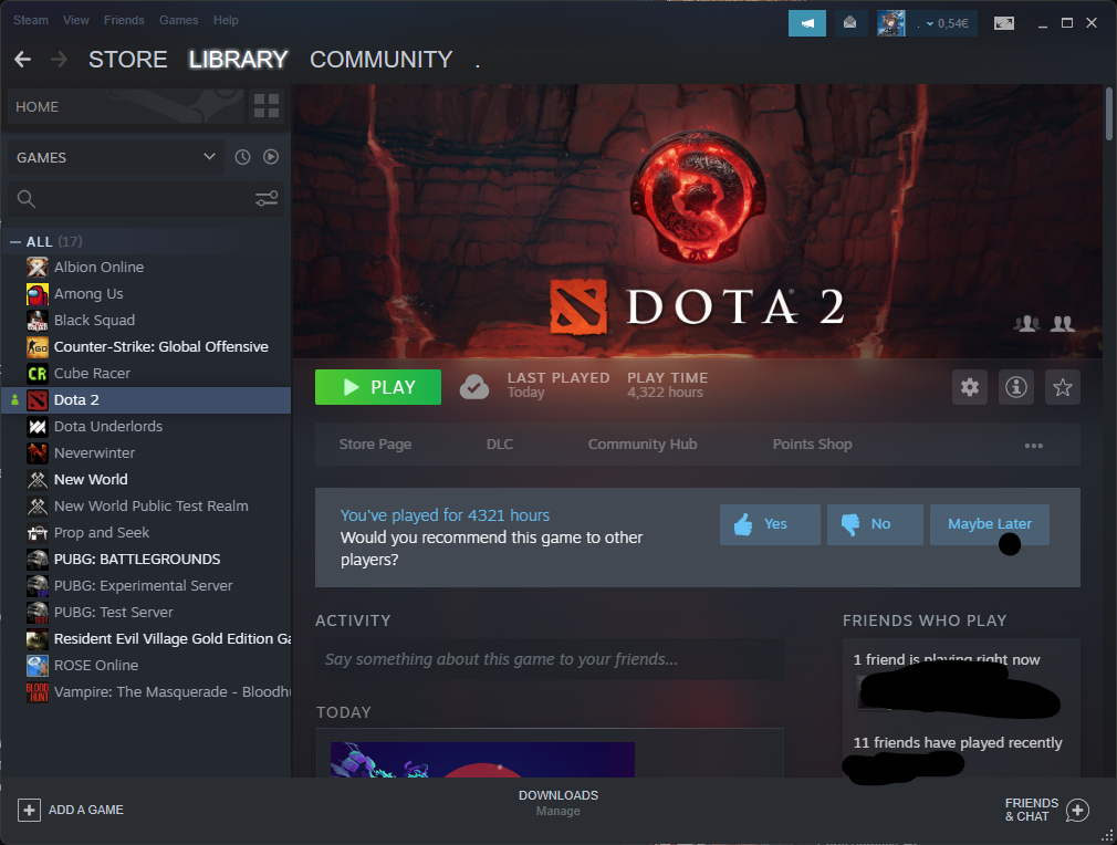 dota 2 account