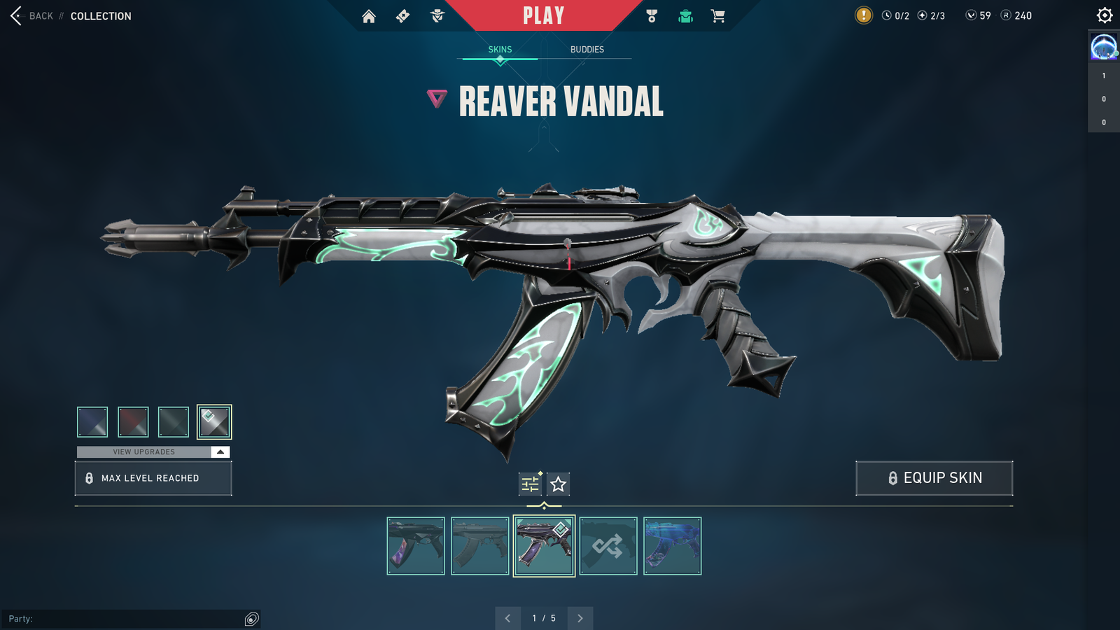 SOLD - [AP] Rgx 11z Pro Firefly | Reaver Knife | Reaver Vandal | Oni ...