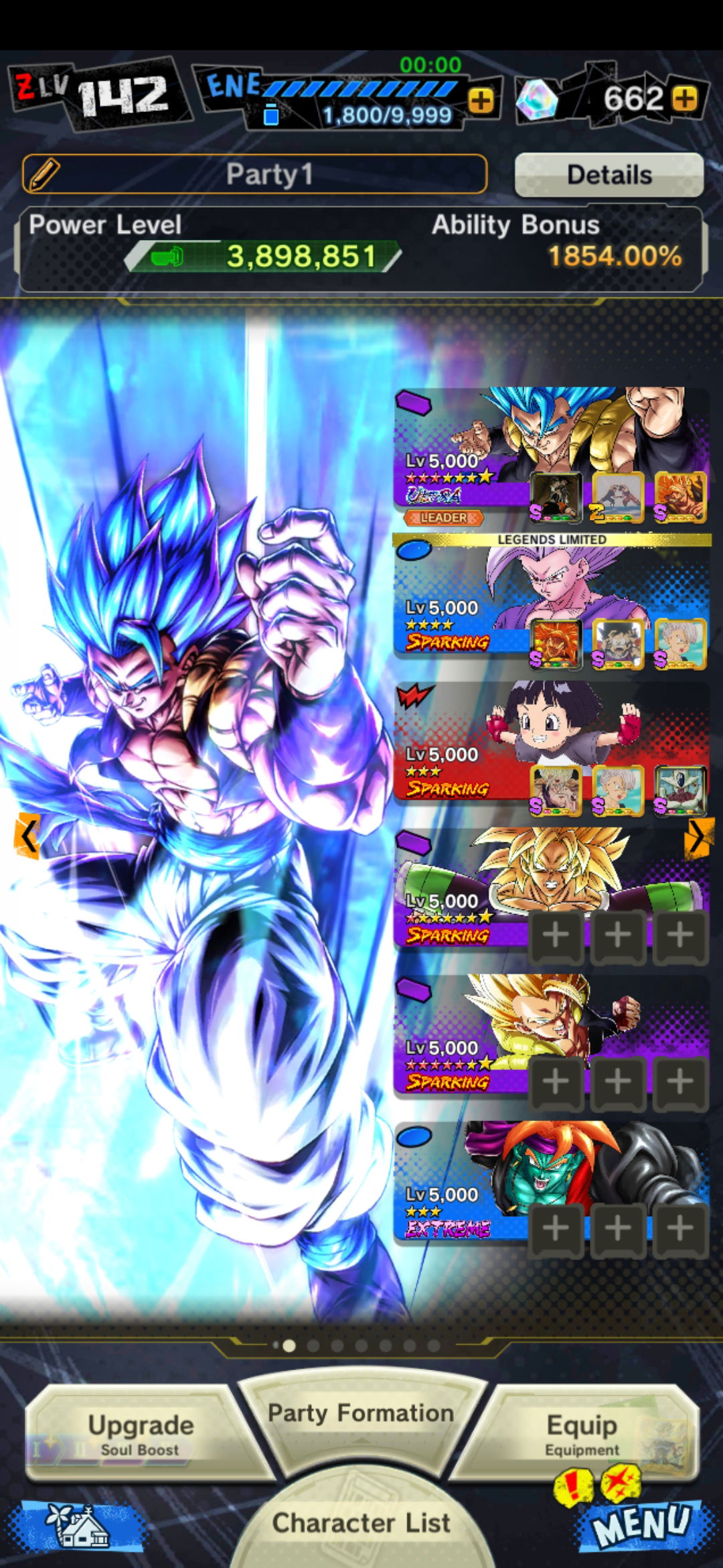 Selling - 10* Gogeta+Beast+Pan/ near fresh 8* Gogeta accounts - EpicNPC