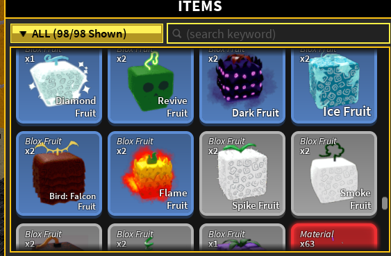 Selling - Blox fruits account endgame with gamepasses 30mil bounty - EpicNPC