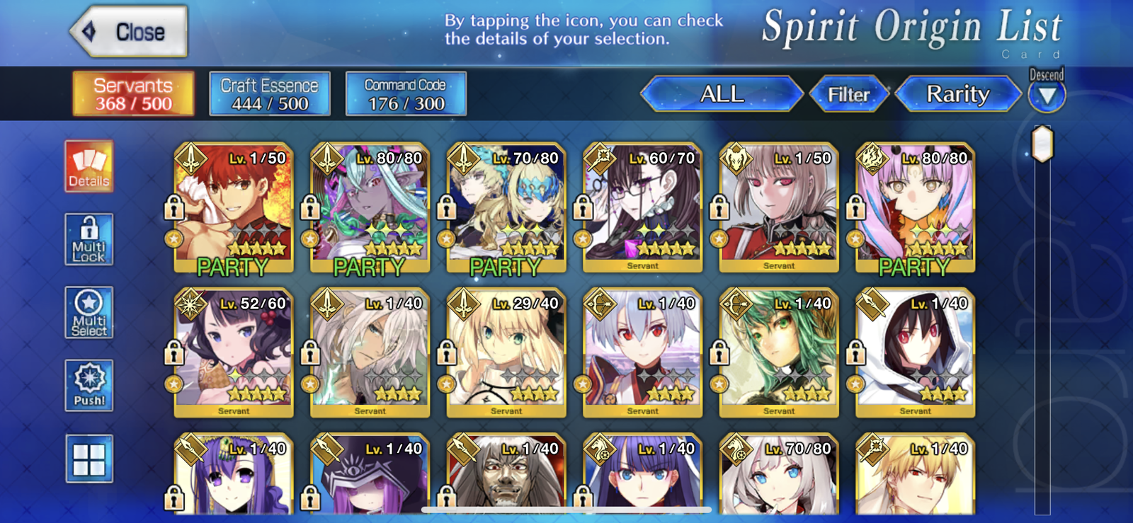 Selling - Wts Fast sale $30 USD NP 5 Space Ishtar NP 2 Muramasa + 700 ...