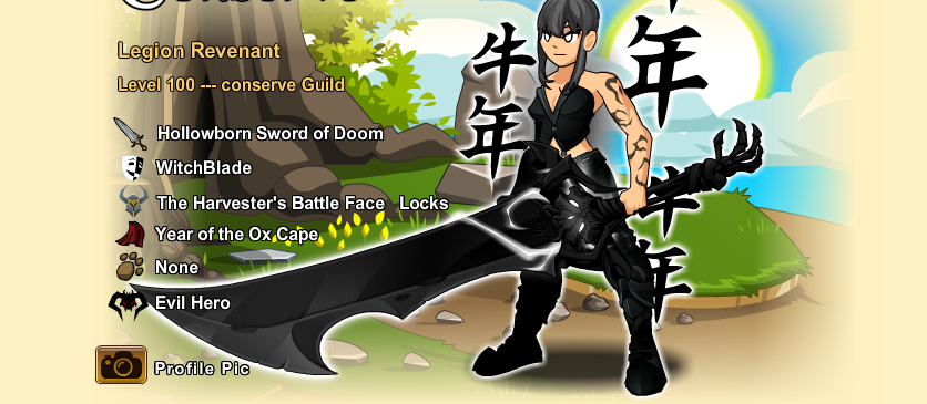 Selling - {AQW} Selling Cheap Hardcore Based Account (All Endgame Items) -  EpicNPC