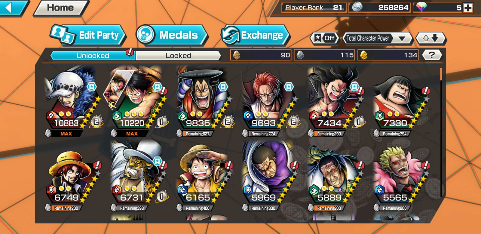 Selling - 4EX (Oden + Blue Shanks + King Luffy + Yamato) - EpicNPC