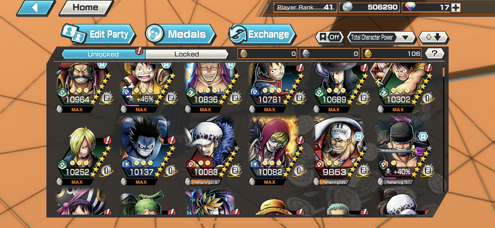 BOUGHT - OPBR Endgame with Luffy EX, Kaido v2, Zoro EX + gems - EpicNPC