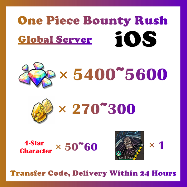 One Piece Bounty Rush - Fresh Resource Starter Accounts – ZZ Reroll