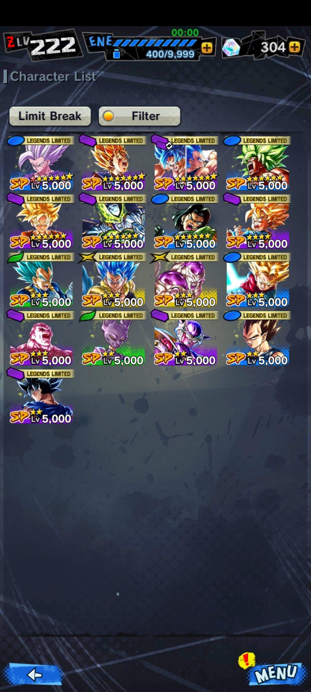 SOLD - Best pvp team ever! UL blue Gogeta, Beasthan, Pan only