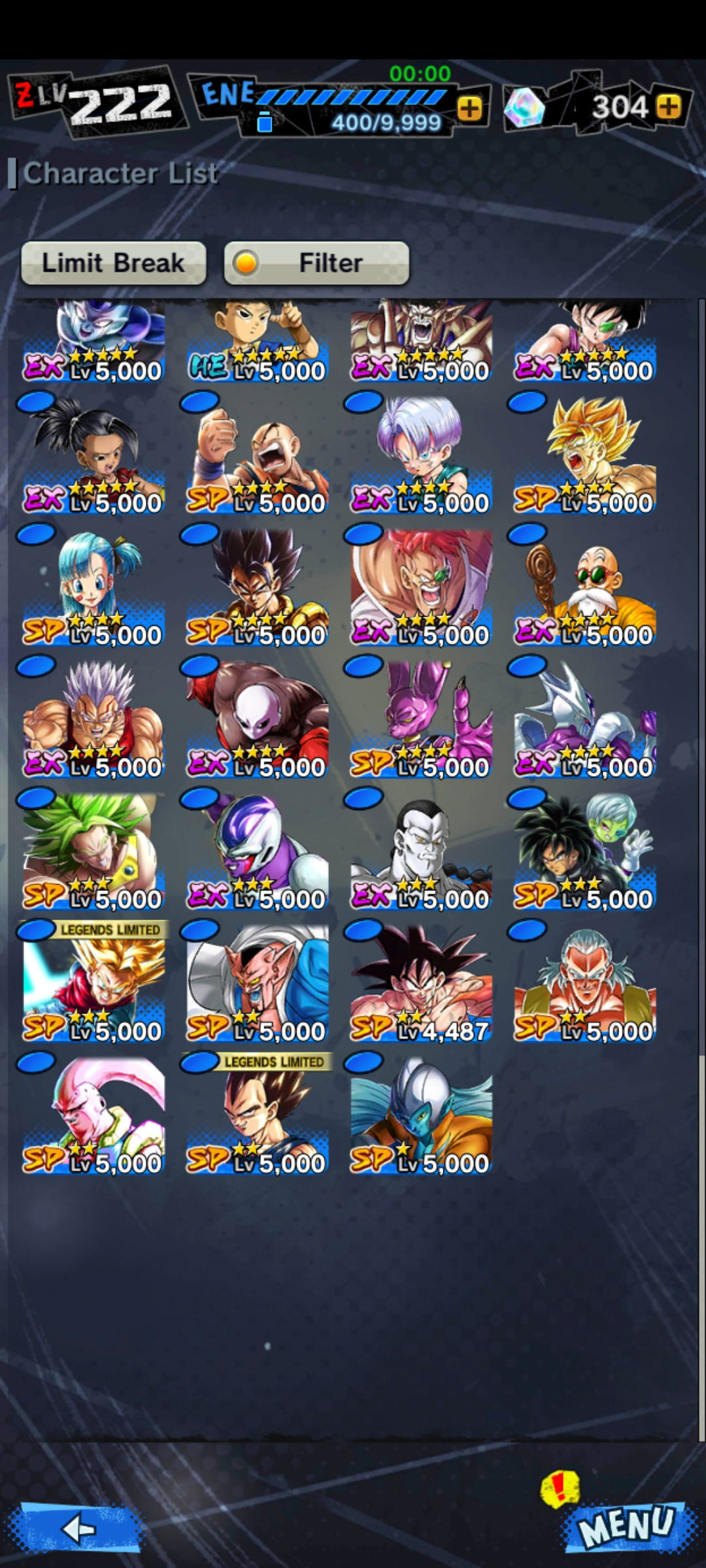 SOLD - Best pvp team ever! UL blue Gogeta, Beasthan, Pan only