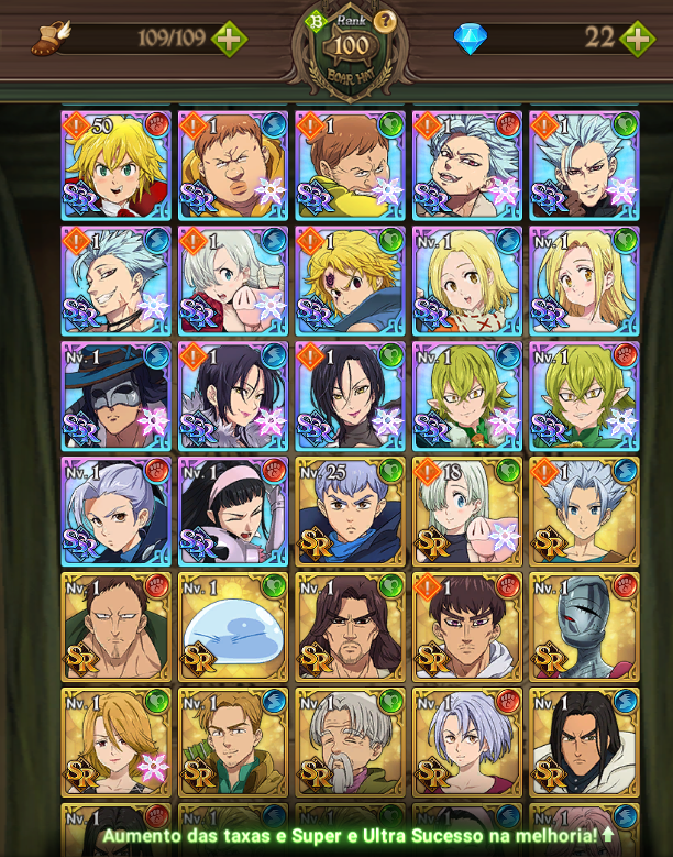 Sold Endgame Global Account 40€ Ultimate Escanor And Purgatory Meliodas Epicnpc