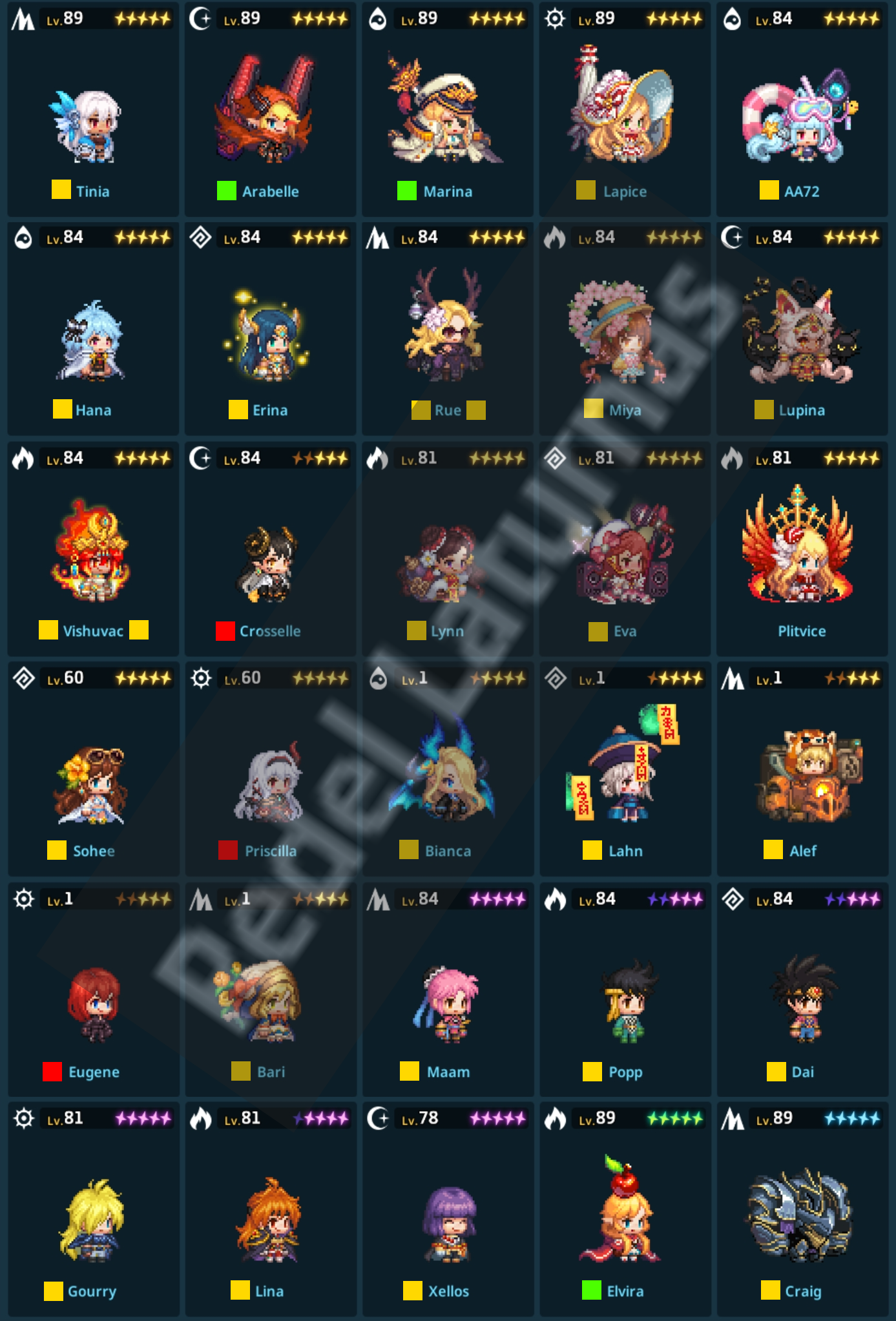 SOLD - Guardian Tales Asia 1 End Game Account w/ Complete Collab Units -  EpicNPC