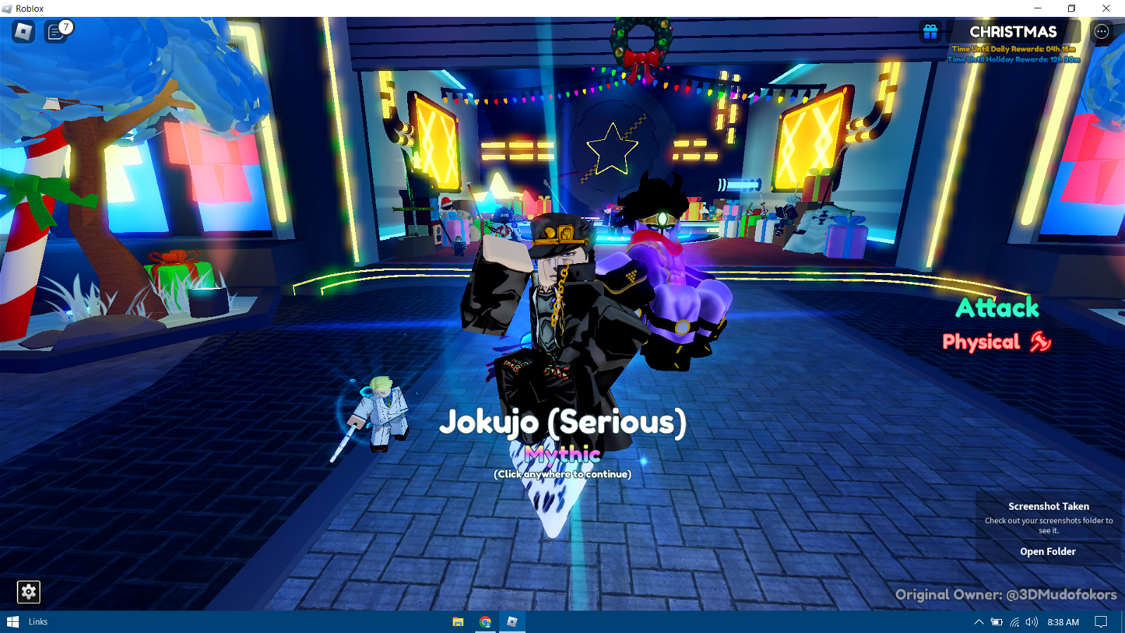 New UPDATE Jokujo Serious Mythic UPD8 in Roblox Anime Adventures - YouTube