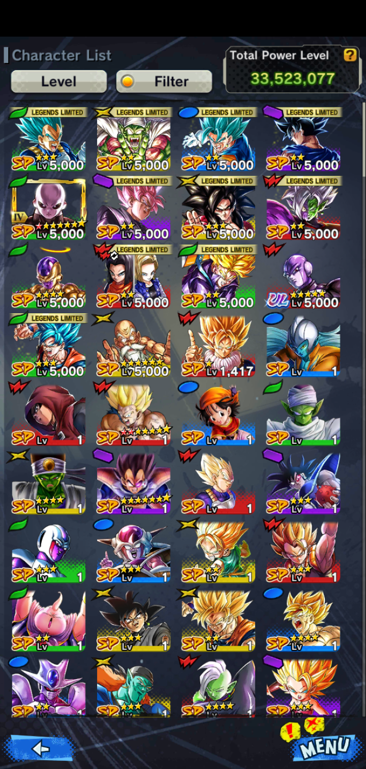 SOLD - Unlinked New LF Goku SSJ3/Vegeta SSJ2 8☆ + 20k crystals for $16 -  EpicNPC