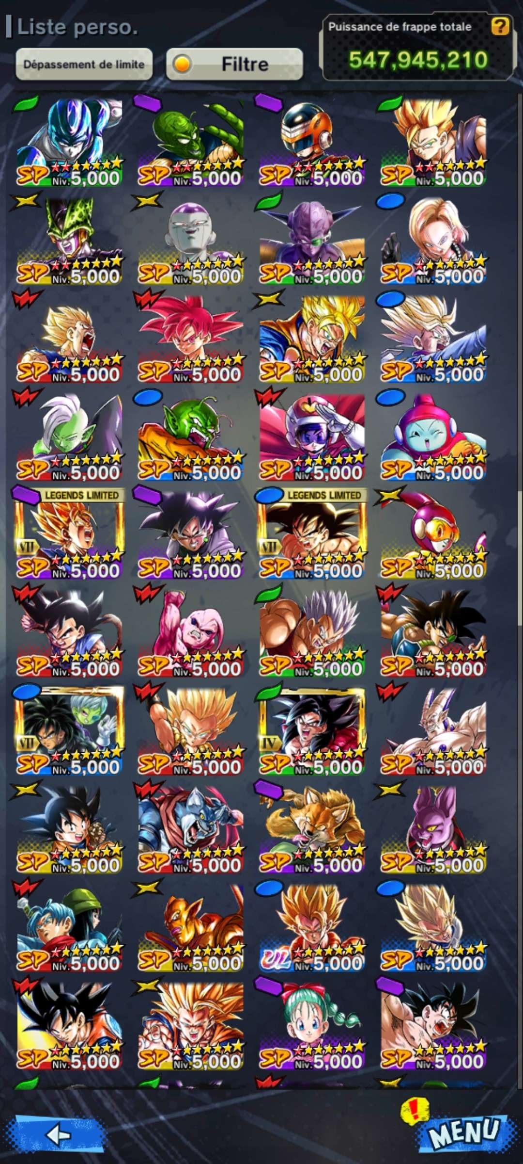 Selling Endgame dbl account 1160 days lot of lfs 2 ultras lf ...