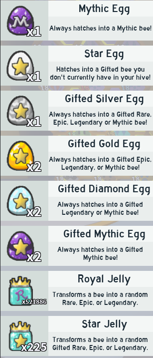 Star egg makes bee GIFTED!