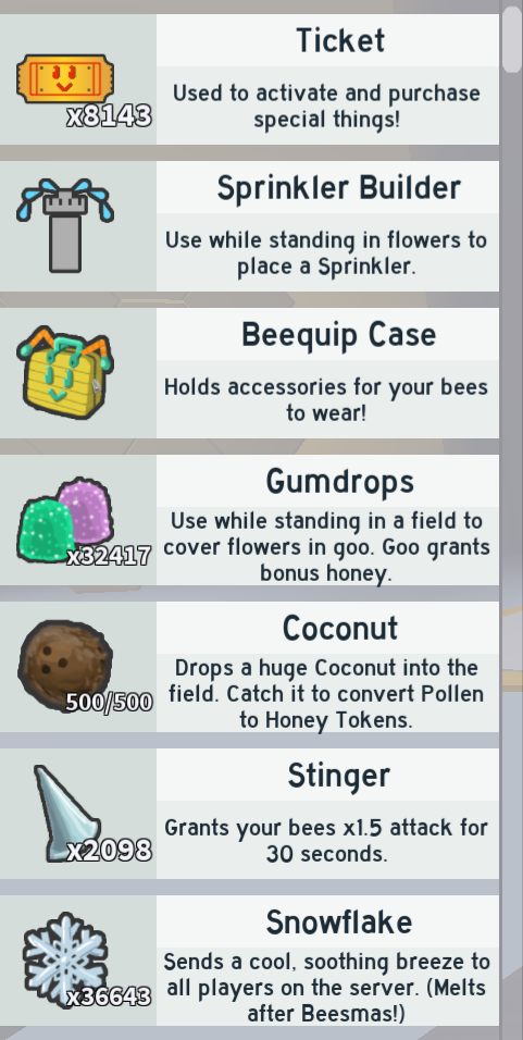 Selling - Bee Swarm Simulator 18-19 lvl bees, blue hive, tide popper, gummy  boots - EpicNPC