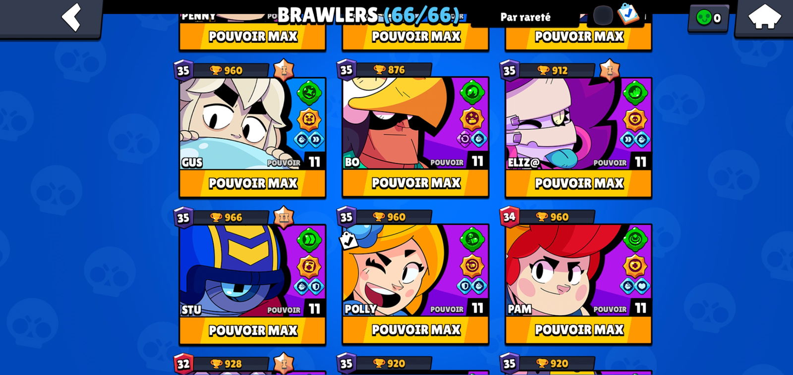 SOLD - 60k trophies - all brawlers fully maxed - 41 rank 35 - all pass  skins bought - EpicNPC