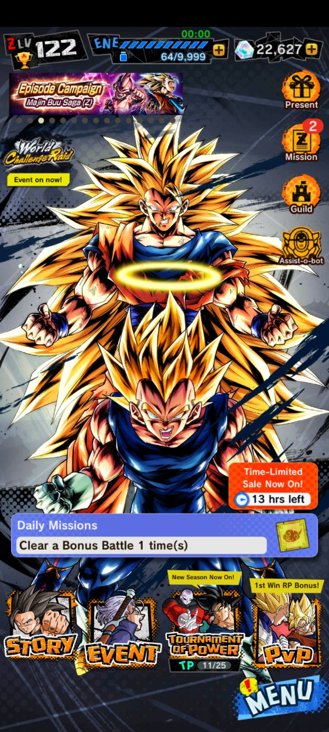 SOLD - Unlinked New LF Goku SSJ3/Vegeta SSJ2 8☆ + 20k crystals for $16 -  EpicNPC