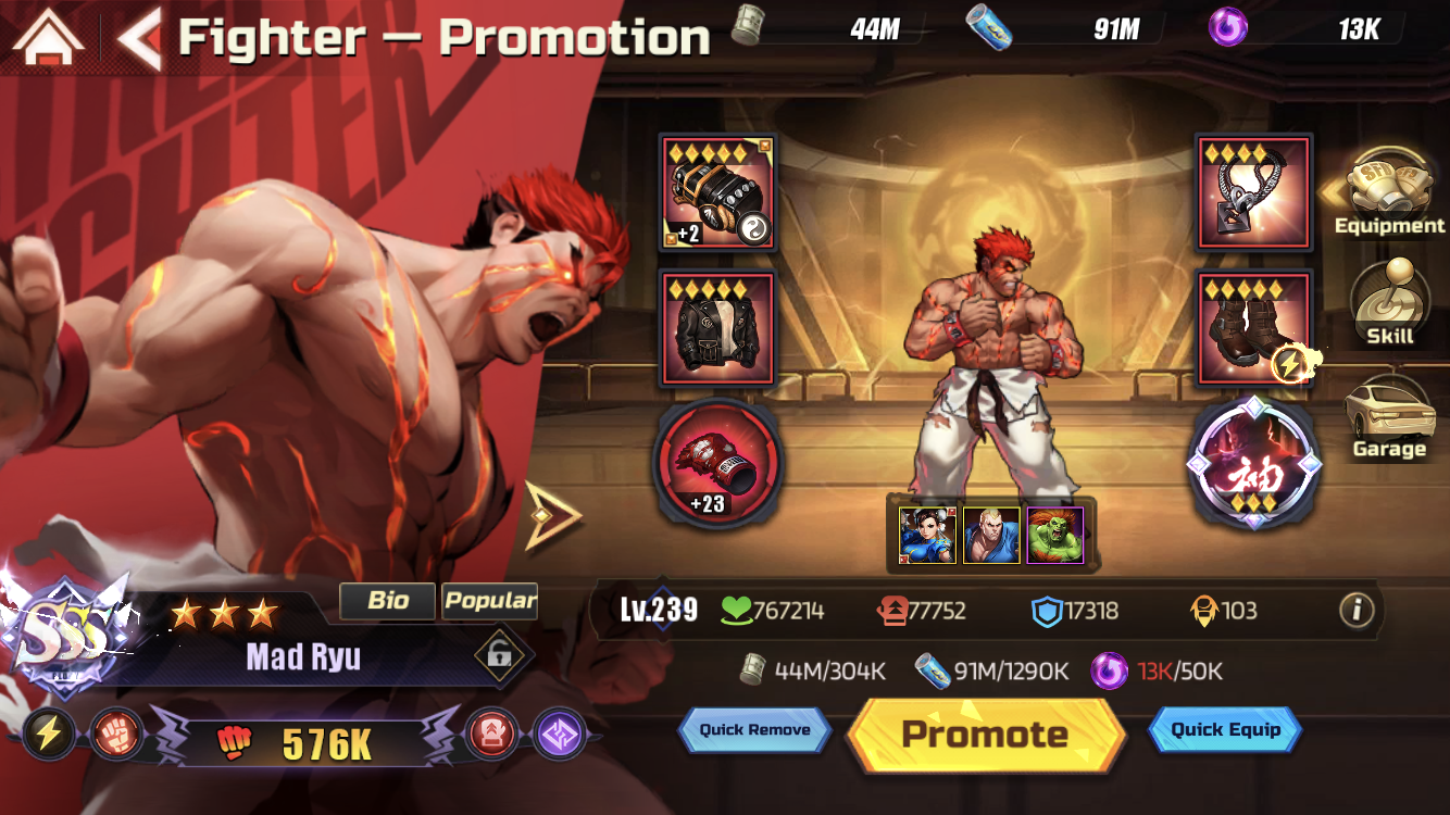 Selling - Street Fighter Duel SA (South América) Account - EpicNPC