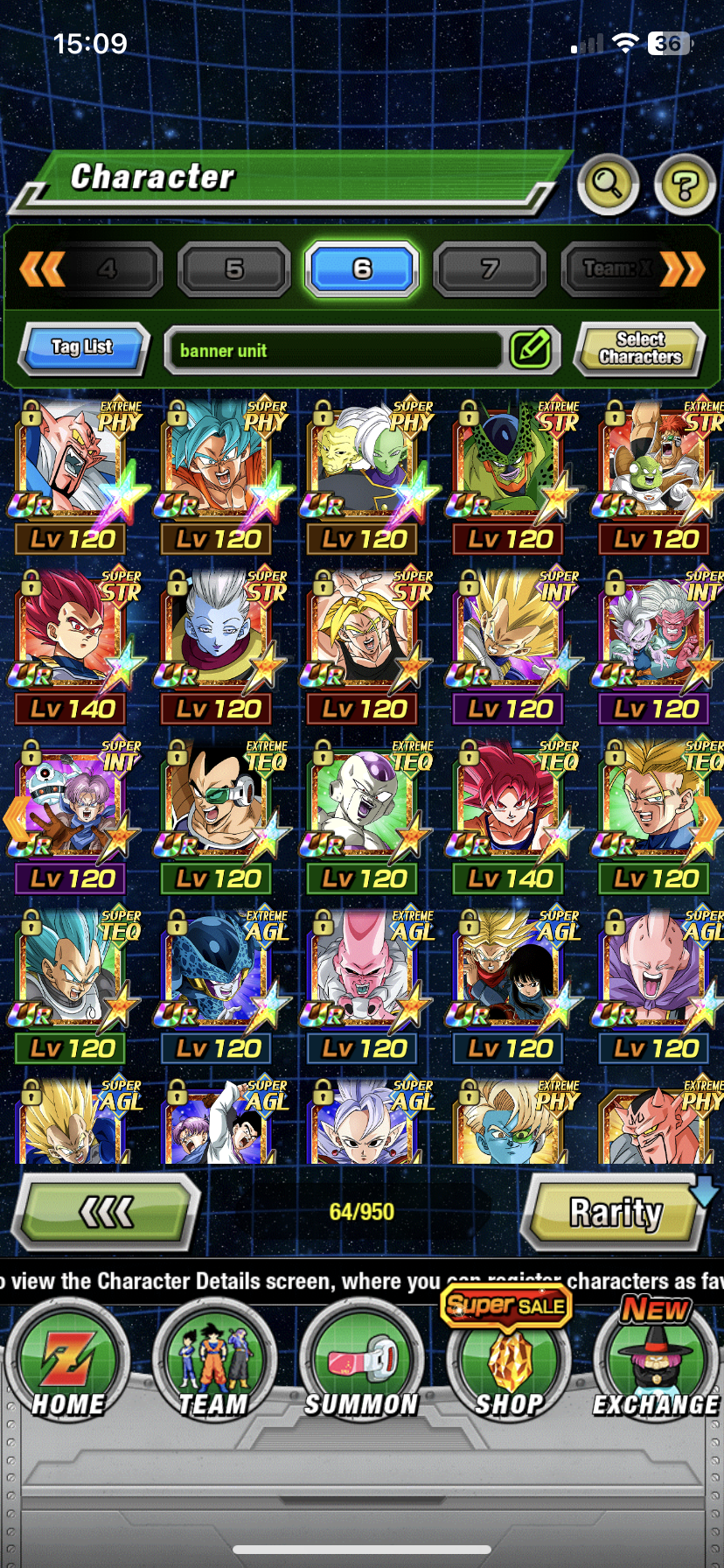 SOLD Global Dbz Dokkan Account 61 LR 36 Summon LR Rank