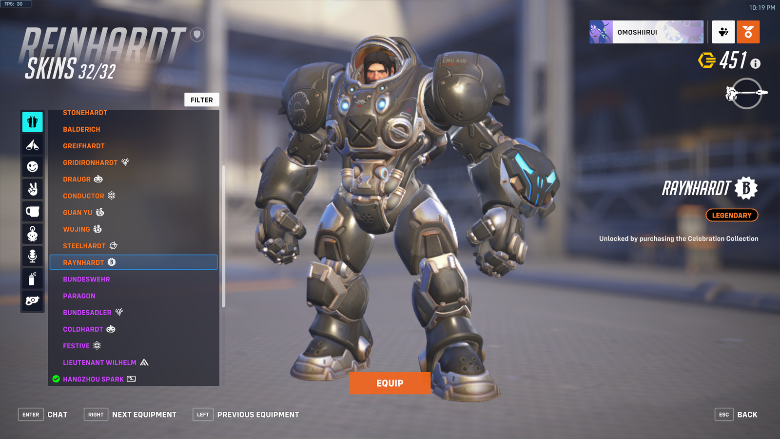 Selling - zarya alien + ryanhardt + noire skin - EpicNPC