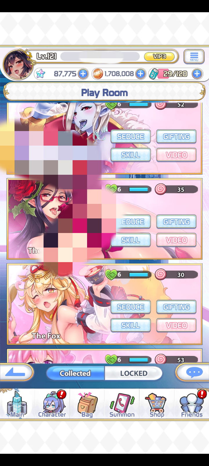 SOLD - Nutaku Project Qt High End Account Lv.121 With 87K Gems - EpicNPC