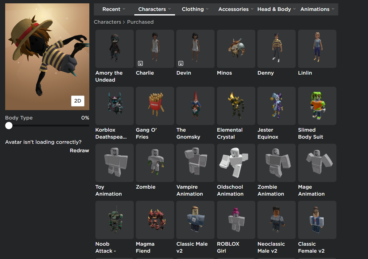 Selling Roblox Headless + 2 Korblox Accounts (both stacked in 