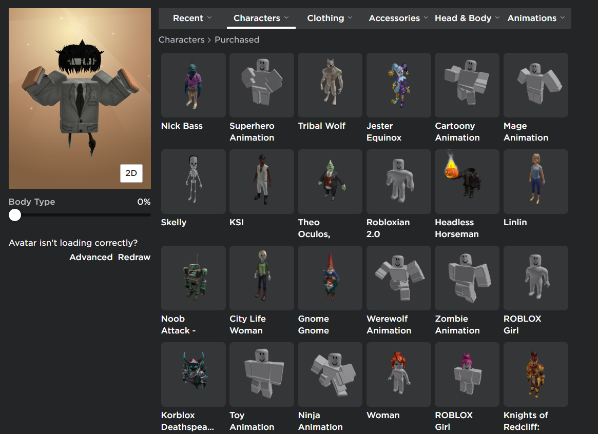 Selling Roblox Headless + 2 Korblox Accounts (both stacked in ...