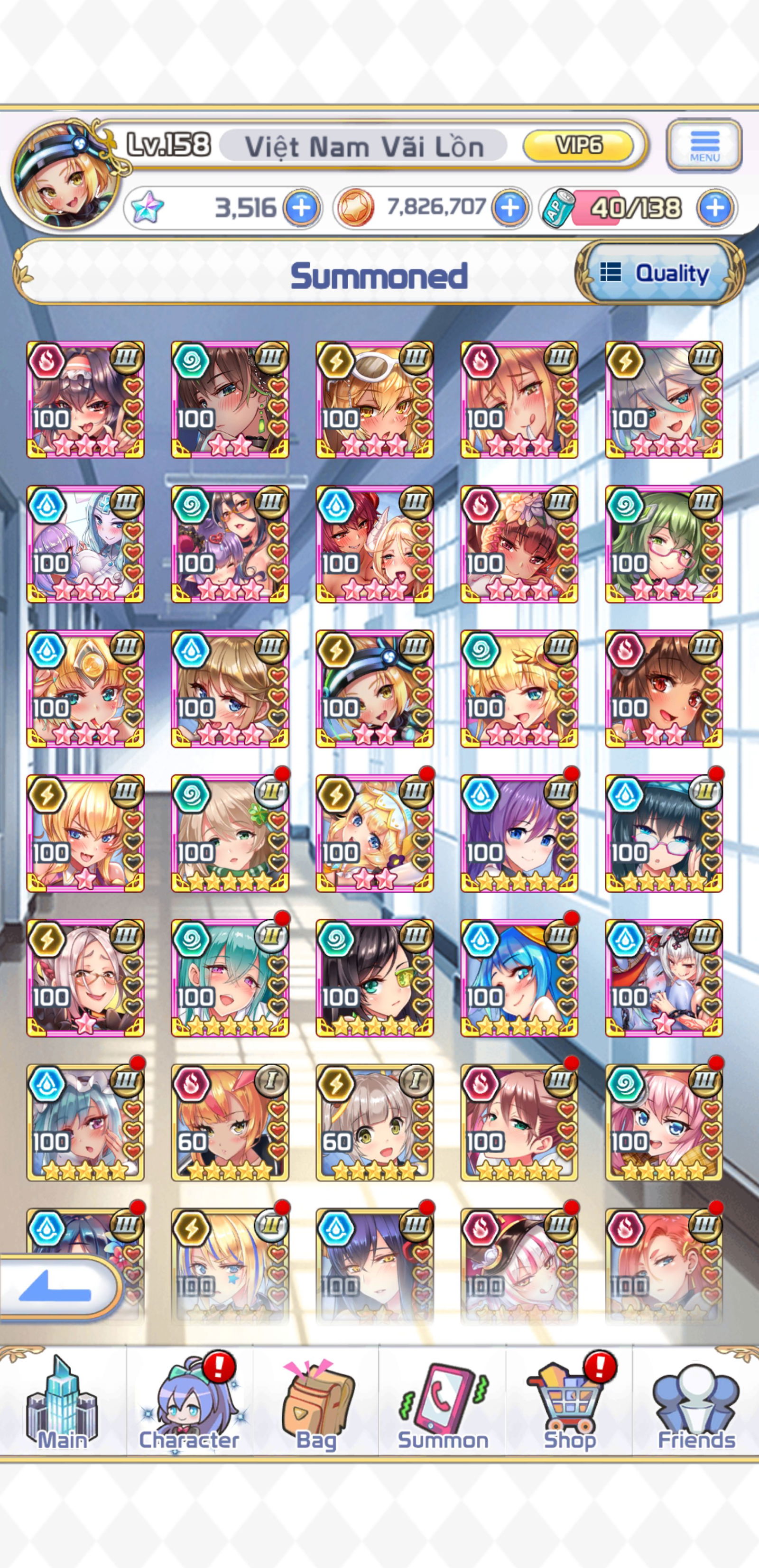 Selling - Account Project QT lv159, over 3 year, sever43 - EpicNPC